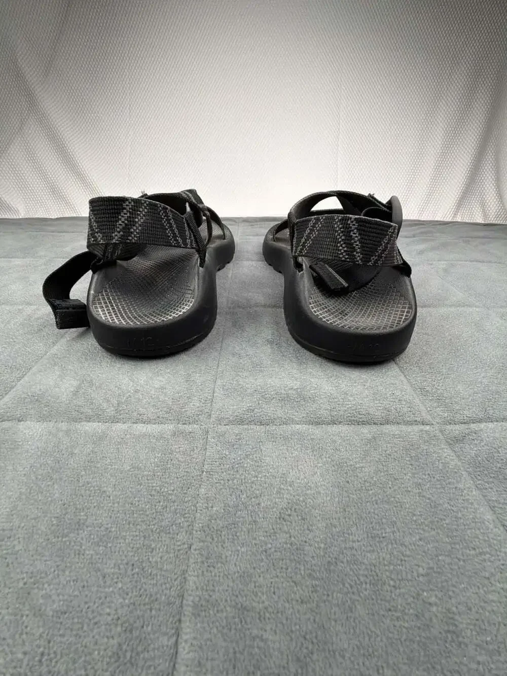 Chaco Mega Z/Classic Men Black Stripe Adjustable Hiking Sandals Size 12 J105747